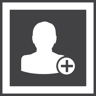 arkadaş vektör simgesi ekle