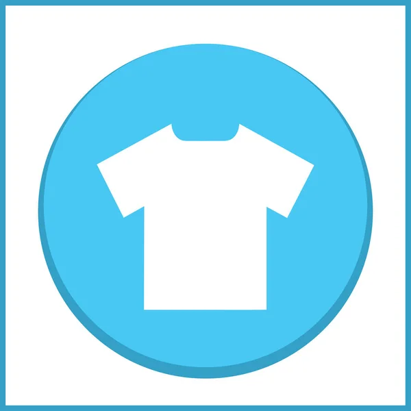 T-Shirt Web Icon Vektor. — Stockvektor