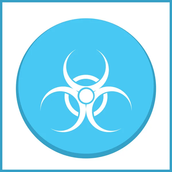 Vector bio hazard Icon — Stock Vector