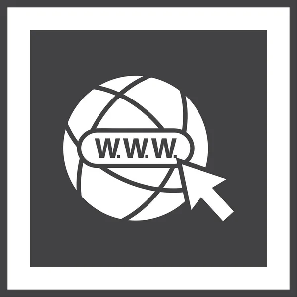 Website vector web Icon — Stockvector
