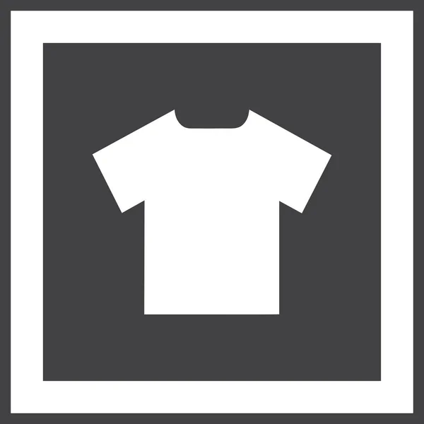 T-Shirt Web Icon Vektor. — Stockvektor