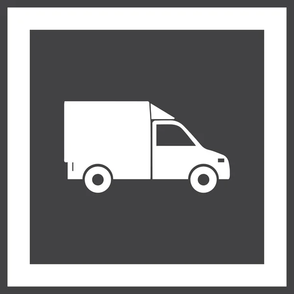 Delivery vector web icon — Stock Vector