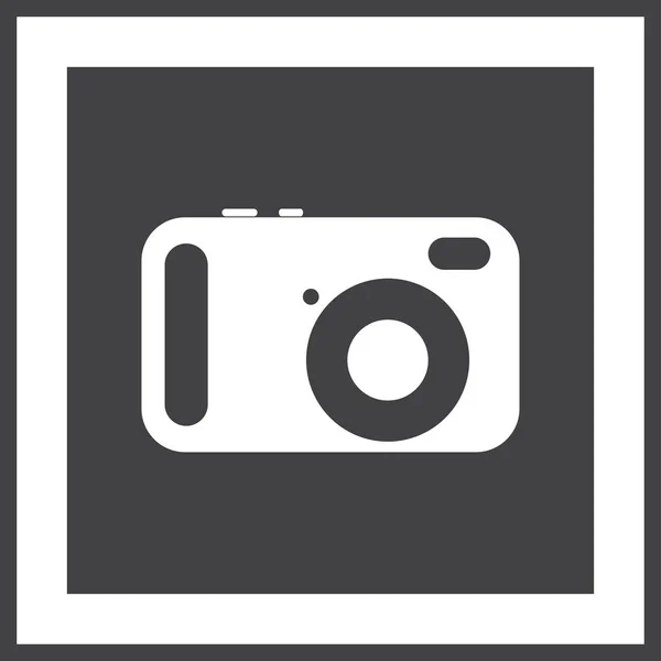Фотокамера Векторна піктограма — стоковий вектор