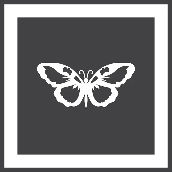 Icona web vettoriale farfalla — Vettoriale Stock