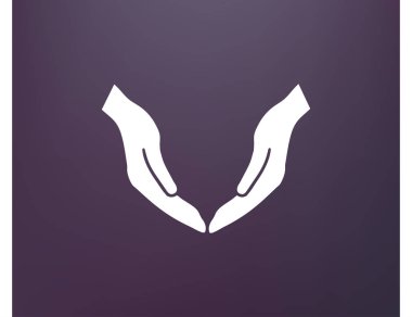 eller simge vektör, düz tasarım en iyi vektör simgesi