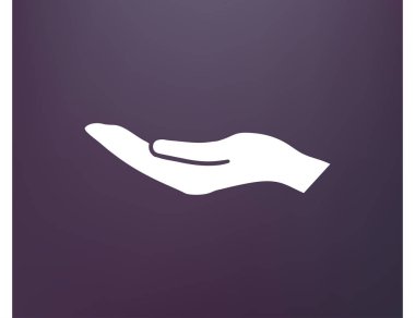 eller simge vektör, düz tasarım en iyi vektör simgesi