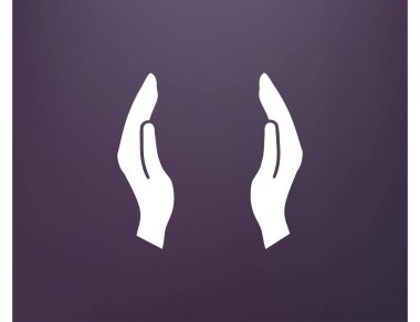 eller simge vektör, düz tasarım en iyi vektör simgesi