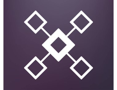 Akış şeması simge vektör.