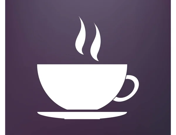 Coffee cup vector icon — Stock Vector
