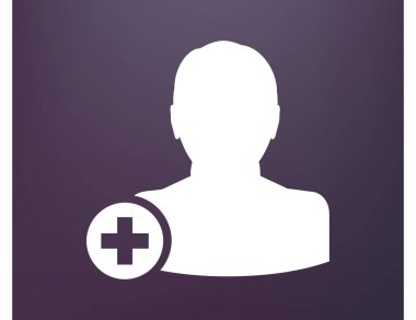 arkadaş vektör simgesi ekle