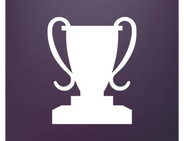 Vektör kazanan Kupası simgesi