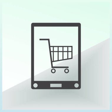 telefon web vektör simgesi