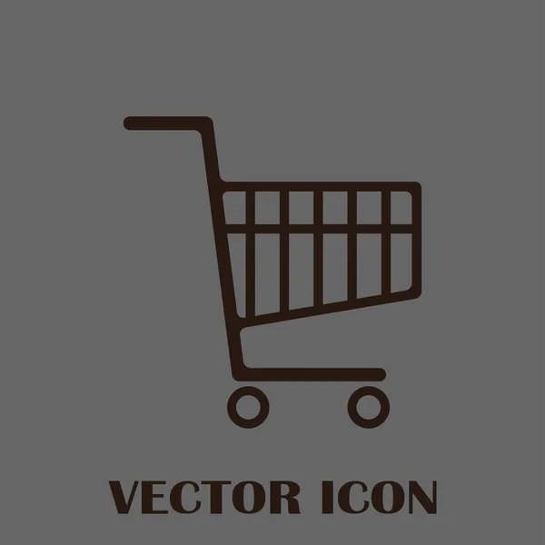 Warenkorb-Symbol. Vektorillustration — Stockvektor