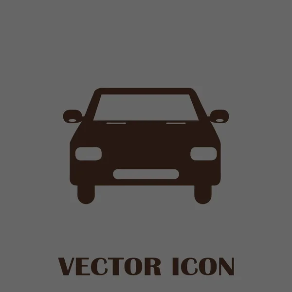 Car icon vector. Vector illustration. — Stock Vector