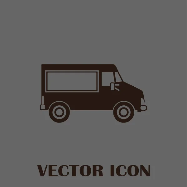 Vector icono de coche. Ilustración vectorial . — Vector de stock