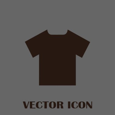 T-shirt web simge vektör.