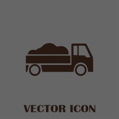 Teslimat vektör web simgesi