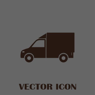 Teslimat vektör web simgesi