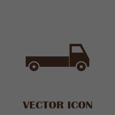 Teslimat vektör web simgesi