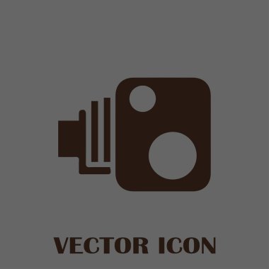 video kamera vektör simgesi