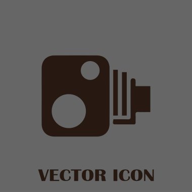 video kamera vektör simgesi