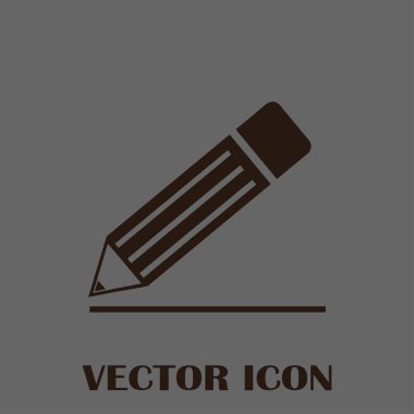 kalem simgesi, vektör çizim