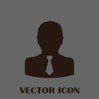 İşadamı vektör web simgesi