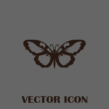 Kelebek vektör web simgesi