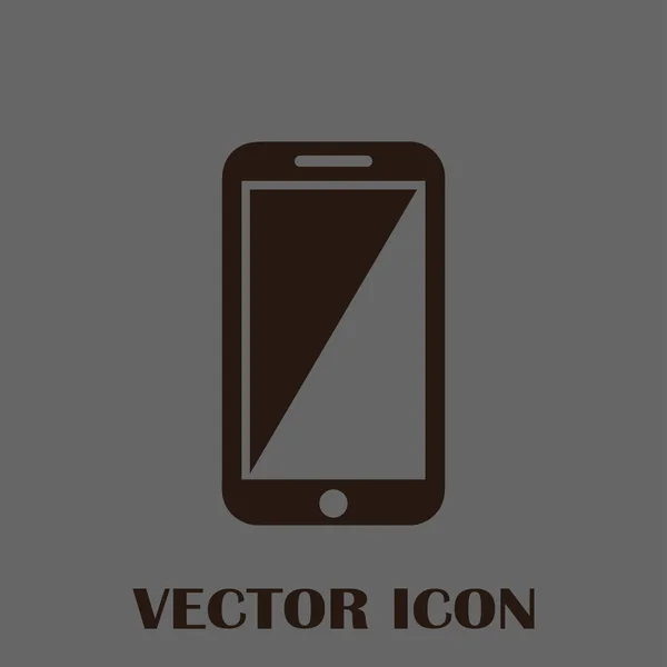 Icona vettoriale web del telefono — Vettoriale Stock