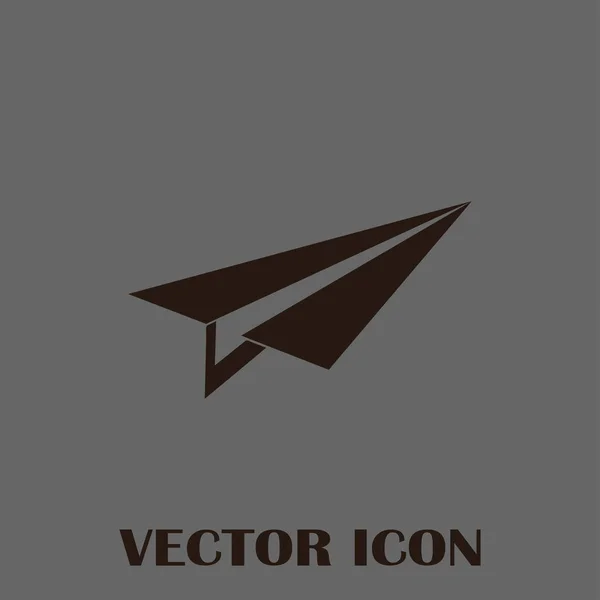 Вектор значка плоскости, иллюстрация логотипа, пиктограмма — стоковый вектор