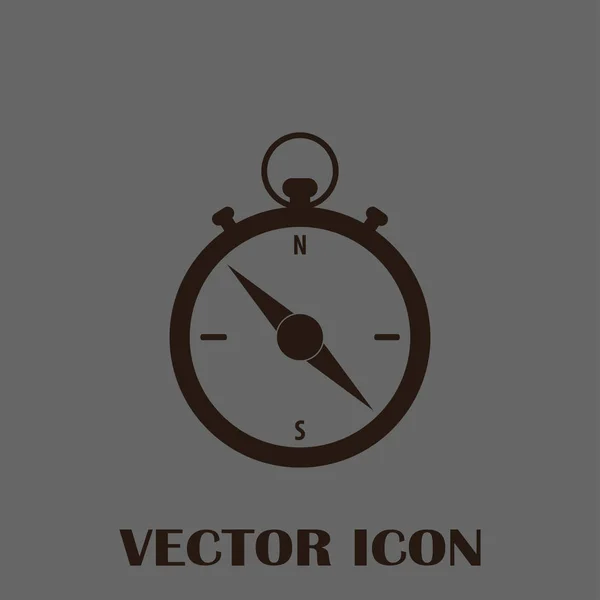 Kompass-Icon-Vektordesign — Stockvektor