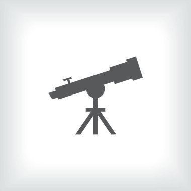 Teleskop vektör web simgesi