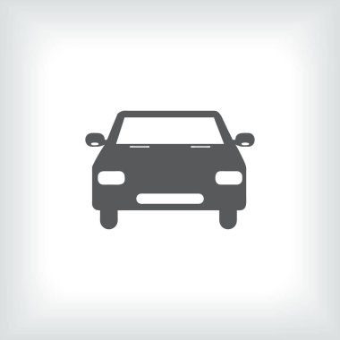 Araba simge vektör web tasarım