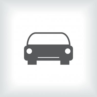 Araba simge vektör web tasarım