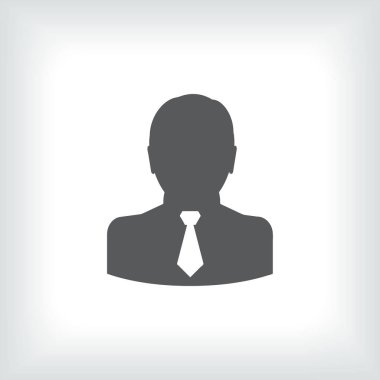 İnsanlar simgesini trendy düz stil. Kalabalık işareti. Web sitesi tasarımı, logo, app, UI kişi simgesi. Vektör çizim, Eps10.