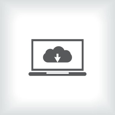 dizüstü bilgisayar vektör resimlemesi