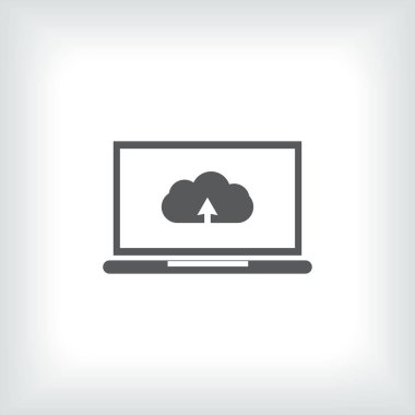 dizüstü bilgisayar vektör resimlemesi