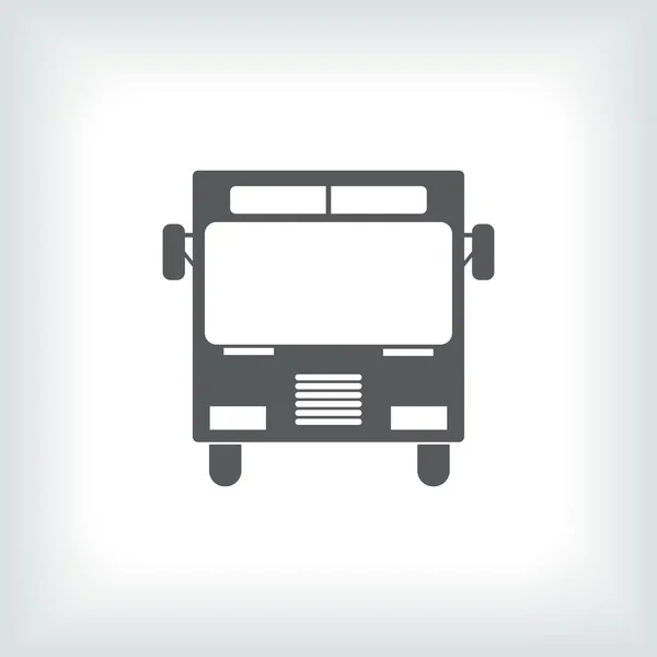 Икона автобуса. векторный дизайн — стоковый вектор