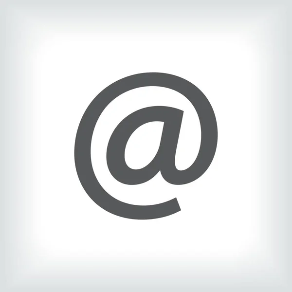 Zarf posta simgesi, vektör illüstrasyonu. Düz tasarım biçimi — Stok Vektör