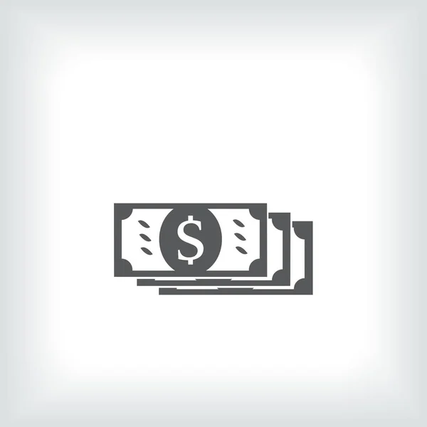 Δολάριο εικονίδιο web χρήματα — Διανυσματικό Αρχείο
