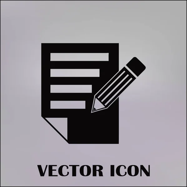 Comprobación de calidad icono. portapapeles icono web — Vector de stock