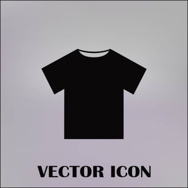 T-shirt web simge vektör.