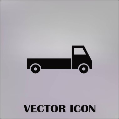 Teslimat vektör web simgesi