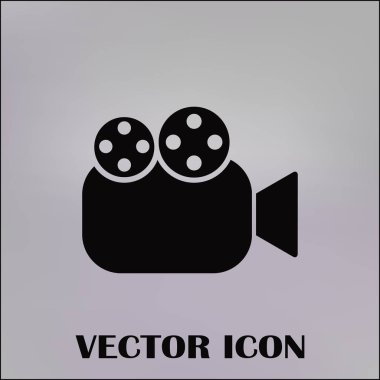video kamera vektör simgesi