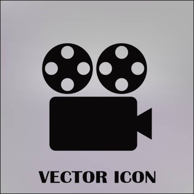 video kamera vektör simgesi