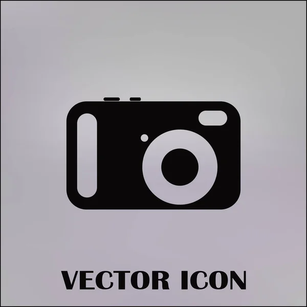 Fotokamera-Vektor-Symbol — Stockvektor