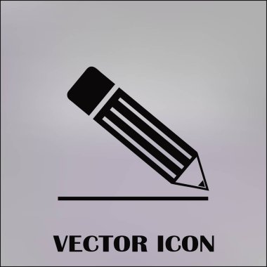 kalem simgesi, vektör çizim