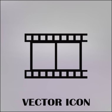 video simgesi, vektör illüstrasyonu