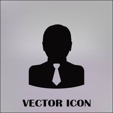 İşadamı vektör web simgesi