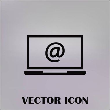 dizüstü bilgisayar kutsal kişilerin resmi içinde e-posta